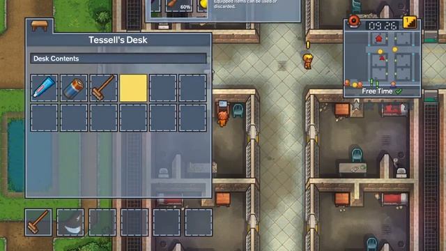 The Escapists 2 How to escape first prison in under 10 minutes смотреть онлайн