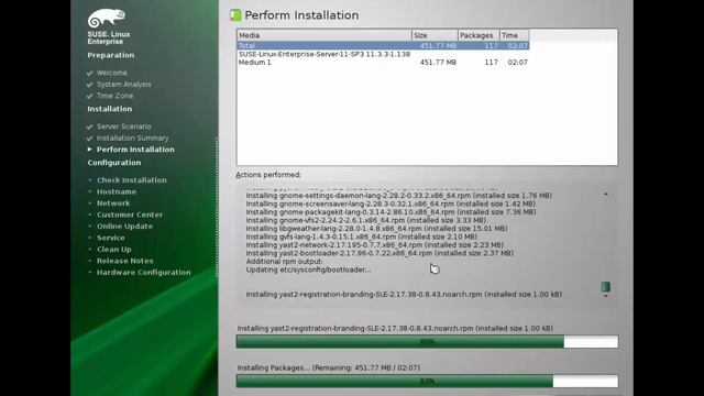 Install OpenScape Business S Part I Install SUSE Linux Enterprise 11 64 bit SP3 смотреть онлайн