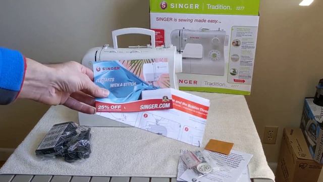 Singer Tradition Sewing Machine Unboxing смотреть онлайн