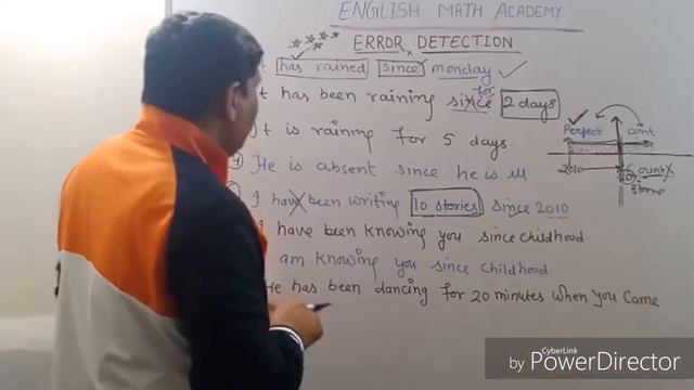 ENGLISH SPEAKING/SPOKEN/GRAMMAR BY SL SIR/PERFECT CONTINUOUS TENSE PART 3 смотреть онлайн