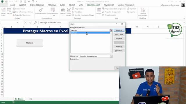 Proteger Macros en Excel | Option Private Module | Excel Aprende смотреть онлайн