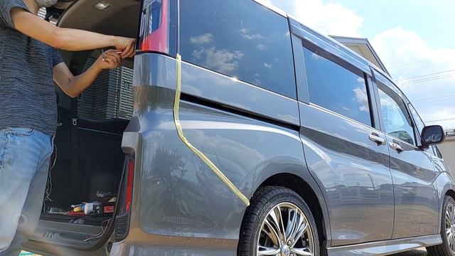 RP型ステップワゴン　LEDリフレクターに交換 смотреть онлайн