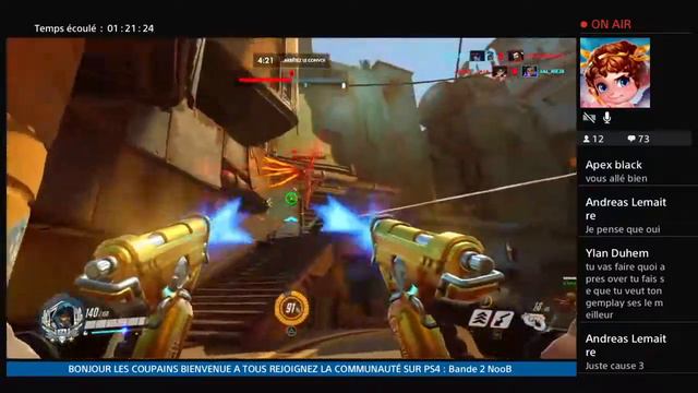 LIVE OVERWATCH RANKED FR SAISON 12 ! 15 GOLDEN GUNS LEVEL 2073 ! [LIVE FR PS4] MISTY_JIM (02/09) смотреть онлайн