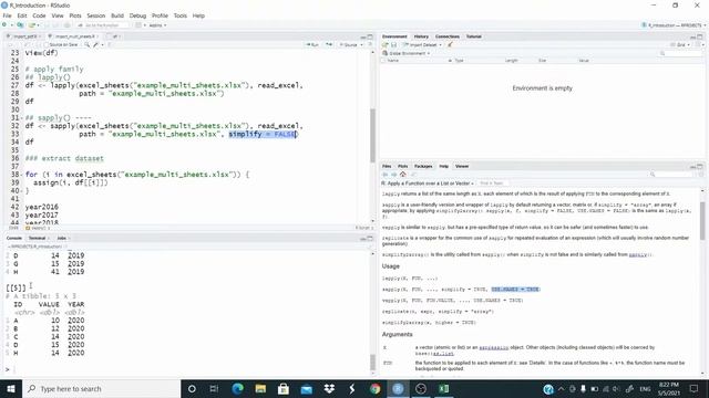 R: for loop vs apply family | import multiple sheets from Excel || 14 смотреть онлайн