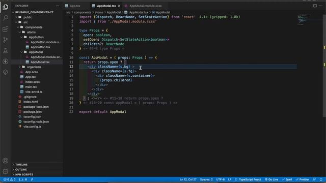 Reusable popup/modal component with React JS смотреть онлайн
