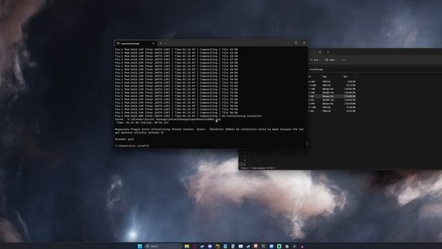 Blender Freezes when Rendering? Try This! | Command Line Rendering Tutorial смотреть онлайн