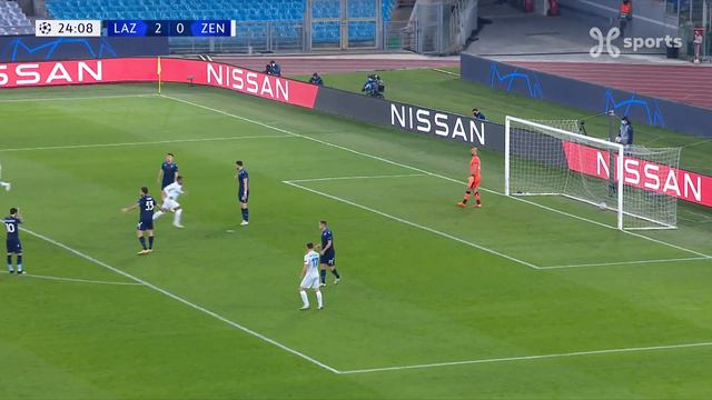 Champions League 24/11/2020 / Highlights / SS Lazio - FC Zenit смотреть онлайн