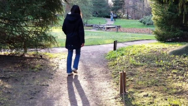 Звуки природы, журчание воды, прогулка