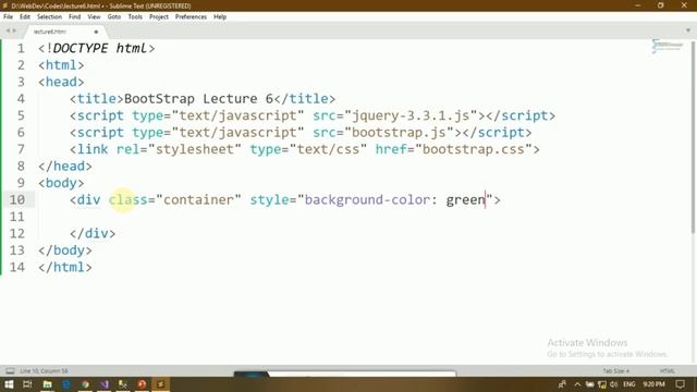 Lecture 6: Getting Started With BootStrap and HTML form смотреть онлайн
