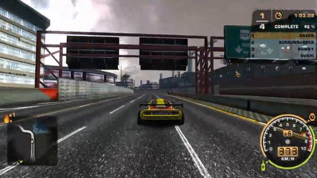 NFS Most Wanted | Sprint Race With McLaren F1 | Gameplay смотреть онлайн