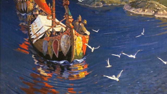 Сочинение по картине «Заморские гости» Н. Рериха смотреть онлайн