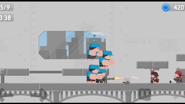 Clone armies. Прохождение челленжа в одиночном режиме. Игра клон армия