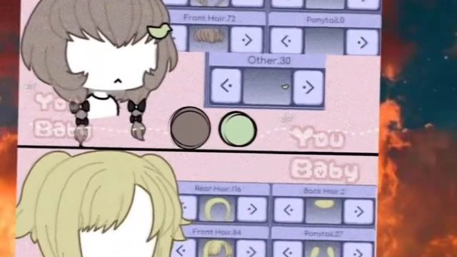 Идеи для волос{Gacha Life}