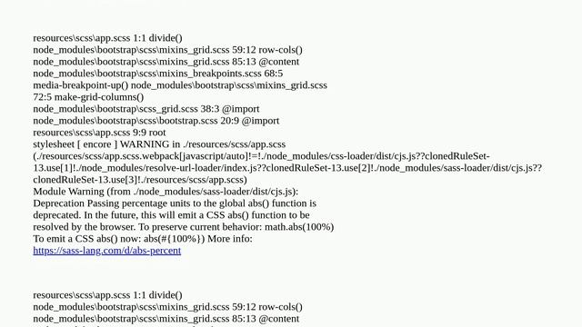 Error when using BootStrap 5 with Adonis and Inertia, with scss support смотреть онлайн