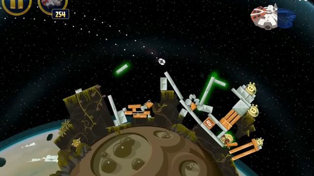 Angry Birds Star Wars - Level J-22 - 100% Mighty Falcon Walkthrough - Path Of The Jedi смотреть онлайн