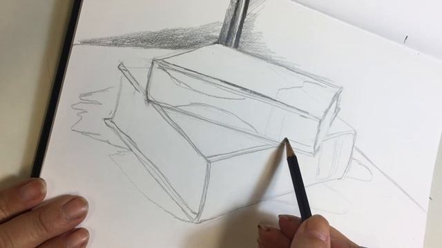 Books in 2 Point Perspective - made easy! смотреть онлайн