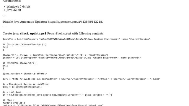 Silent Java update check (2 Solutions!!) смотреть онлайн