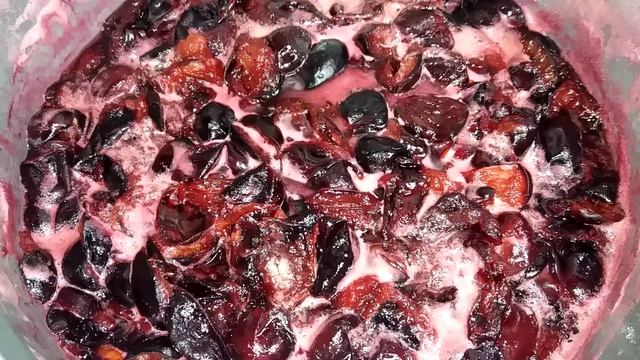 ВАРЕНЬЕ из СЛИВ. Самое Вкусное СЛИВОЧНОЕ ВАРЕНЬЕ. Кулинарный канал "НА КУХНЕ У МАМЫ" смотреть онлайн
