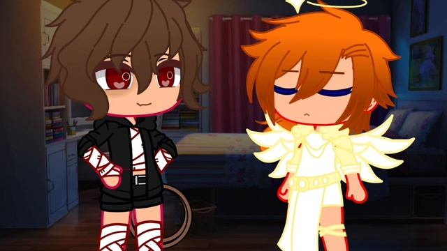 Angel with a shotgun || Gacha club || meme || BSD || Modern AU || Soukoku смотреть онлайн