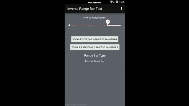 material-range-bar inverse seekbar example смотреть онлайн