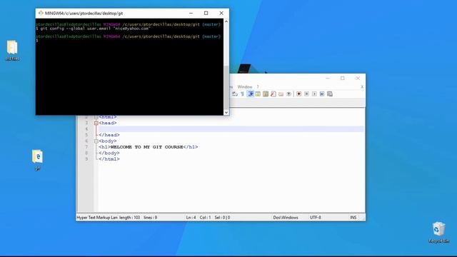 03 - GIT config Global смотреть онлайн