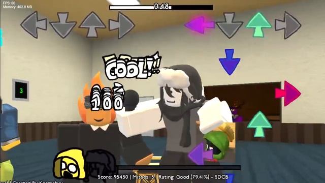 Friday Night Funkin Vs Roblox FNF Untitled mod FULL WEEK смотреть онлайн