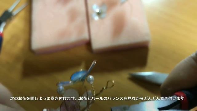 投稿100回記念♡レジンとマニキュアでお花いっぱいのヘアアクセ