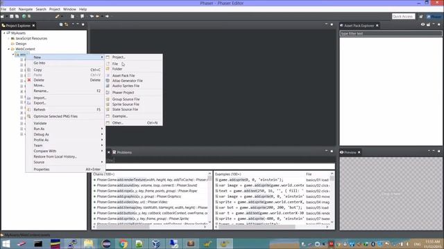 [v1-2015 ] Using Phaser Editor with Sublime Text смотреть онлайн