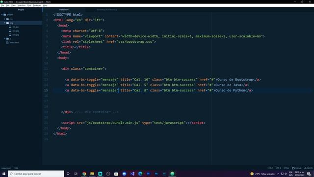 Bootstrap desde cero! | Tooltip | Parte #82 смотреть онлайн