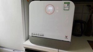 Viomi Smart Dishwasher во время работы