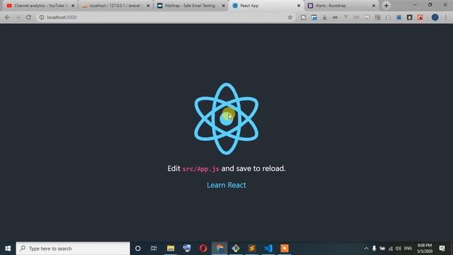 76. Laravel Reactjs full course |AdminLTE CRUD | Project Setup смотреть онлайн