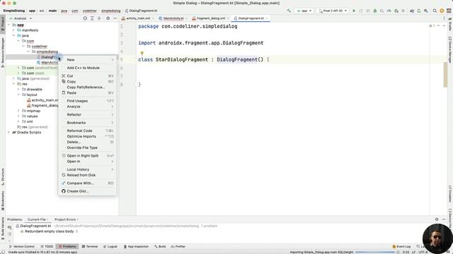 How to Create an Alert Dialog in Android Studio смотреть онлайн