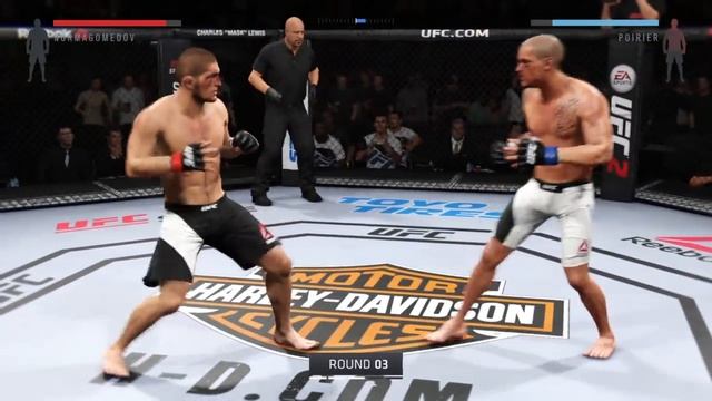 EA SPORTS UFC 2 Хабиб Нурмагомедов пр Дастин Порье Pro смотреть онлайн