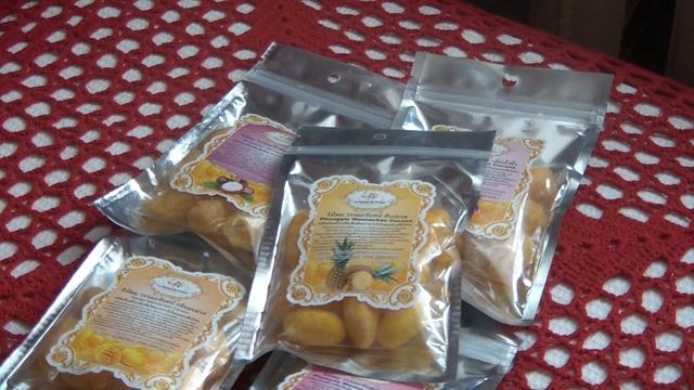 Коконы Тутового Шелкопряда Натуральные Wannachan Cocoon, 10 гр., Таиланд