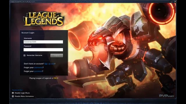 League of Legends - Battlecast Prime Cho`Gath login screen + music смотреть онлайн