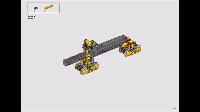 LEGO Instructions | Technic | 42131 | Cat D11 Bulldozer