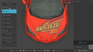 Rusteze Lightning McQueen Paint Scheme Tutorial in GT7