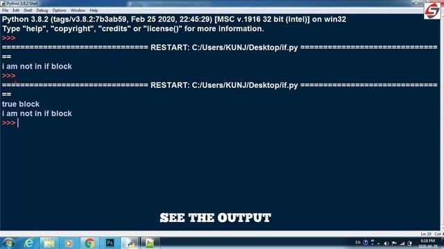 #19 Decision Control Statements in a Python (Simple if, if Else) - Python Tutorial for Beginners смотреть онлайн