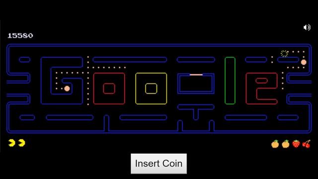 PAC-MAN (2010) | Google Doodle, Google Play Games on Android смотреть онлайн