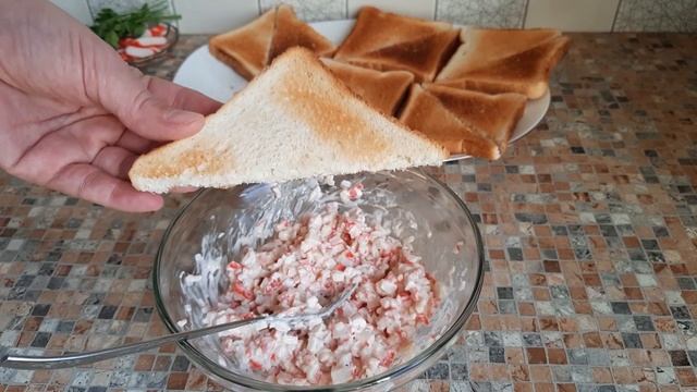 БУТЕРБРОДЫ ЗА ПАРУ МИНУТ ! И НА ПРАЗДНИЧНЫЙ СТОЛ И НА ПЕРЕКУС! смотреть онлайн
