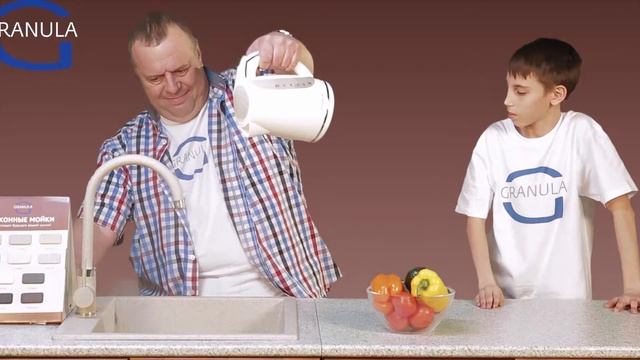 Кухонные мойки Гранула - сокращенный вариант смотреть онлайн