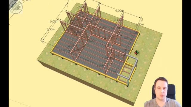 # 4 Перегородки в каркасном доме. Устройство и монтаж смотреть онлайн