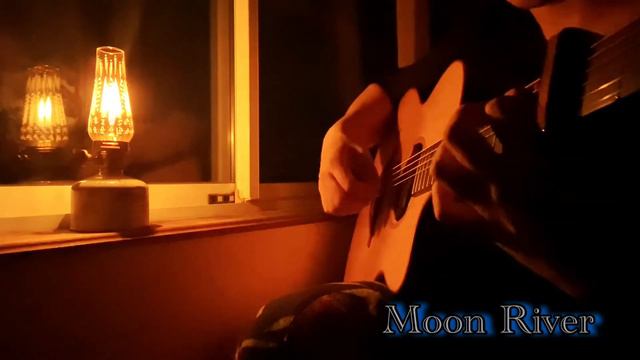 Moon River / solo guitar arrange and cover by shimon смотреть онлайн