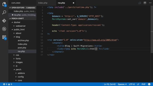 22. Create a blog RSS feed смотреть онлайн