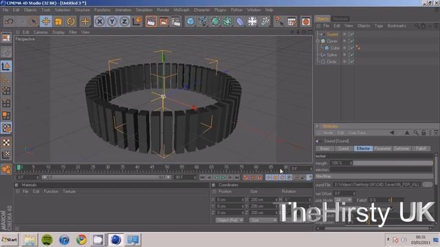 How To Use Sound Effector In Cinema 4D смотреть онлайн