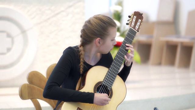BACH Prelude and Fugue in E-flat major BWV 998 Lorena Jejčić, guitar смотреть онлайн