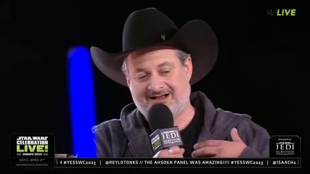 Dave Filoni begins CRYING on stage at Star Wars Celebration смотреть онлайн