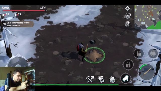 Клон Grim Soul - Winter Survival - первый взгляд, обзор (Android Ios) смотреть онлайн