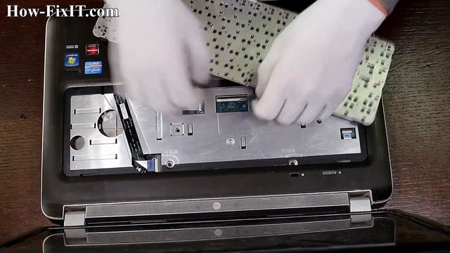 HP Pavilion dv7 Laptop Reassembly | Step-by-step DIY Tutorial смотреть онлайн
