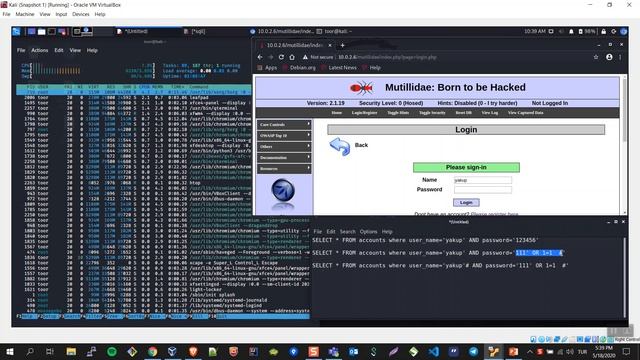 Mutillidea POST Method SQL Injection Login (Level:Low) смотреть онлайн